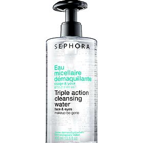 Sephoras Triple Action Cleansing Water ($20)